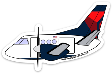 Saab SF-340 Mother D Sticker