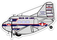 DC-3 Mother D Sticker