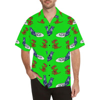 97th Roos Green Hawaiian Shirt...Shipping Included!!!