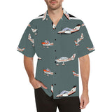 OSU Aircraft Grey Hawaiian Shirt