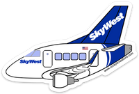 E-175 Skywest Sticker