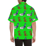 97th Roos Green Hawaiian Shirt...Shipping Included!!!