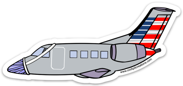 EMB 145 AE Mask Sticker