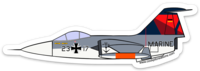 F-104 Luftwaffe Mother D Sticker