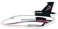 Falcon N475BC Sticker