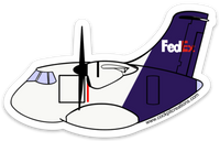 ATR FedEx Sticker