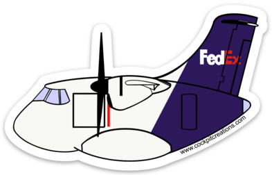 ATR FedEx Sticker