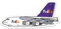 B-52 FedEx Sticker