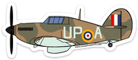 Hawker Hurricane Sticker