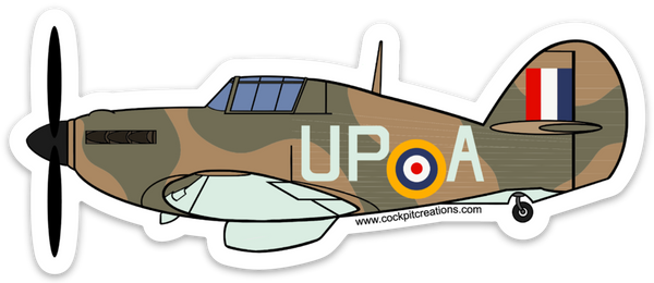 Hawker Hurricane Sticker