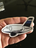 A 320 jetBlue Sticker