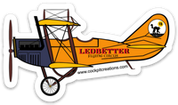 JN-4 Jenny Ledbetter Sticker