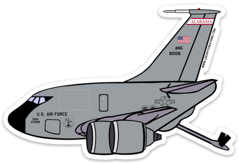 KC-135 Alabama Sticker