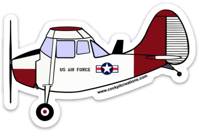 L-19 Bird Dog Sticker