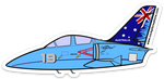 L-39 Blue Ice Sticker