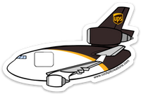 MD-11 UPS Sticker