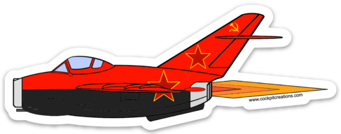 Mig-17 Sticker