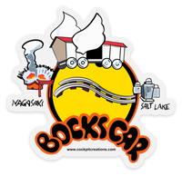 Nose Art Bocks Car Clear Sticker