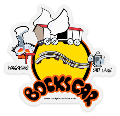 Nose Art Bocks Car Clear Sticker
