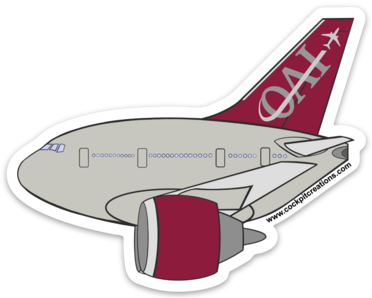B 777 Omni Air Sticker