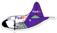 P-3 FedEx Sticker