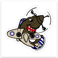 P-40 Shark Sticker