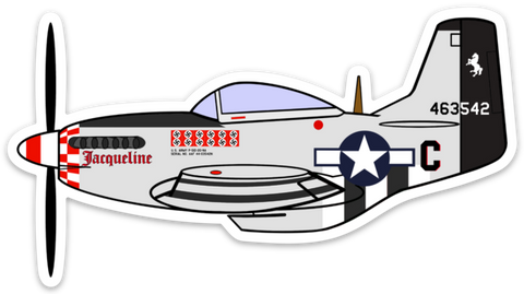 P-51 Jacqueline Sticker