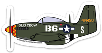 P-51 Old Crow Sticker