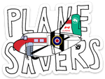 C-47 DTD PLANE SAVERS Logo Sticker
