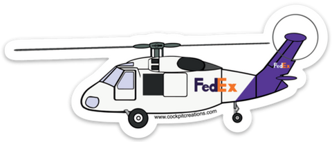 Seahawk FedEx Sticker