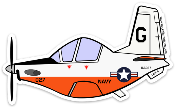 T-6 Texan 2 TAW-4 Corpus Sticker