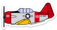 T-6 Texan 101 Sticker