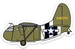 Waco CG-4A Sticker