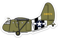 Waco CG-4A Sticker