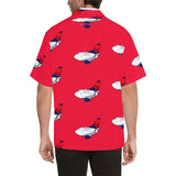737 Scimitar Mother D Red Hawaiian Shirt