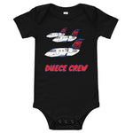 CRJ "Duece Crew" Baby short sleeve one piece