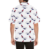 A-350 Delta White Hawaiian Hawaiian Shirt