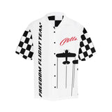 Pitts Freedom Flyers White Hawaiian Shirt