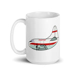 Lockheed Electra Zantop Mug