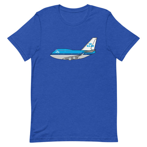 747-400 Flying Dutch Man Retro T-Shirt