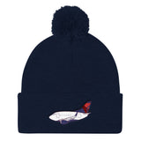 Mother D B 737 Pom Pom Knit Cap