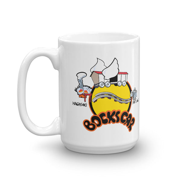 Bocks Car Nose Art Mug