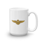 Cirrus Navy Wings Mug