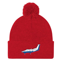 Flying Pickup PC-12 Pom Pom Knit Cap