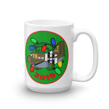 C-47 Southern Cross Christmas Flight 2019 Green Logo Mug