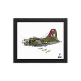 B-17 Yuengling Flight Framed poster