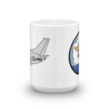 P-8 Poseidon with WW2 VP45 Squadron Image Mug