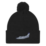 Tradewind PC-12 Pom Pom Knit Cap