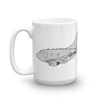 P-8 Poseidon with WW2 VP45 Squadron Image Mug