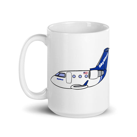 CRJ SkyWest DTW Base Mug